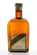 Lote 3156 - LICOR TRIPLE SECO - Garrafa de Licor, Qualidade Superfina, Fabrica de Licores de Moçambique, Lourenço Marques, (750ml aprox). Nota: rótulo danificado