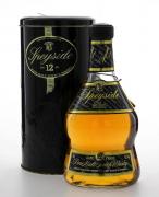 Lote 3204 - WHISKY SPEYSIDE 12 YEARS - Garrafa de Whisky, Pure Malt Scotch Whisky, (750ml - 43%vol). Nota: em caixa de metal