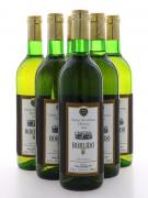 Lote 3233 - BORLIDO 1995 - 6 garrafas de Vinho Branco, Vinho Regional das Beiras, Borlido 1995, Caves Borlido, Sangalhos, (750ml - 11,5%vol.)