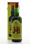 Lote 3313 - WHISKY J&B RARE 1L - Garrafa de Whisky, Rare Blended Scotch, Justerini & Brooks, Escócia, (1000ml- 40%vol). Nota: garrafa idêntica à venda por € 218,40. Em caixa de cartão original. Consultar valor indicativo em https://www.masterofmalt.com/whiskies/j-and-b/j-and-b-rare-1l-1980s-whisky/