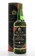 Lote 3586 - WHISKY BURN MCKENZIE 12 YEARS - Garrafa de Whisky, Blended Scotch, Escócia, (750ml - 40%vol). Nota: em caixa / tubo de cartão original