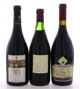 Lote 3644 - CONJUNTO DE GARRAFAS - Composto de 3 garrafas de Vinho Tinto, sendo uma garrafa de Dão Quinta da Bica, Reserva 2004, (750ml - 14,5%vol.), uma garrafa de Dão Sogrape, Reserva 1988, 750ml - 12,5%vol.) e uma garrafa de Dão Quinta de Cabriz, Reserva 1999, (750ml - 13%vol.)