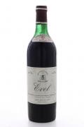 Lote 3646 - EVEL 1974 - Garrafa de Vinho Tinto, Evel Garrafeira 1974, Real Companhia Vinícola do Norte, Vila Nova de Gaia, (750ml - 12%vol.). Nota: garrafa idêntica à venda por € 34. Consultar valor indicativo em https://www.garrafeiranacional.com/1974-evel-garrafeira-tinto.html