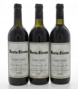 Lote 3832 - PORTA FÉRREA 1987 - 3 Garrafas de Vinho Tinto, Garrafeira 1987, Adega Cooperativa de Souselas. Numeradas nºs 25350, 33598 e 33586, (750ml - 12%vol). Nota: engarrafado especialmente para a Cimpor