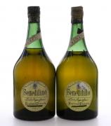 Lote 3893 - LICOR BENEDITINO - 2 garrafas de Licor Superfino, Beneditino, Regional Vinícola, Sangalhos, (750 ml aprox)