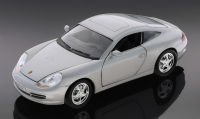 Lote 32 - SOLIDO, PORSCHE 911, 1998 - Miniatura à escala 1:18, metal cinzento prateado. Made in China. Nota: sinais de manuseamento, roda dianteira esquerda colada