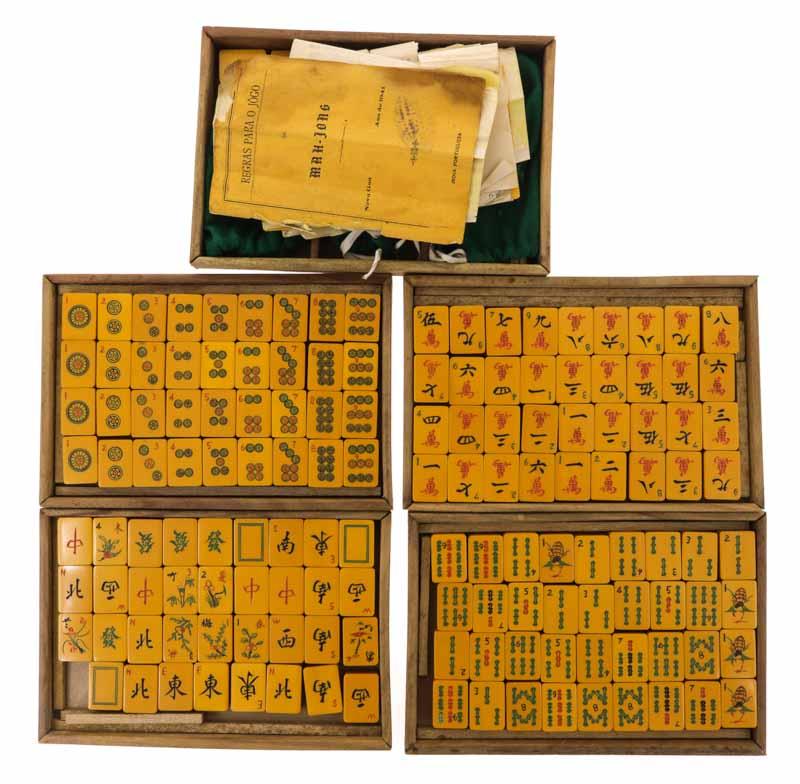 Jogo de Mahjong, Leiloes