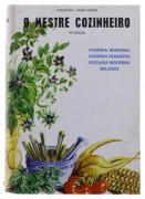 Lote 13 - O MESTRE COZINHEIRO. COZINHA REGIONAL. COZINHA FRANCESA. DOÇARIA. GELADOS, LIVRO - Coleção Laura Santos. Editora: Editorial Lavores, Lisboa, 1995. 10ª Edição. Dim: 24x18 cm. Encadernação cartonada. Nota: manchas, sinais de manuseamento e armazenamento