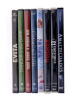 Lote 41 - CONJUNTO DE DVDS ORIGINAIS DE FILMES - Composto por 8 dvds. Embalagens por abrir. Cinefilia diversa entre os quais se destacam: "Evita", "O Matador", "Underground", "Tudo sobre a minha Mãe", “Mamma Mia", entre outros. Nota: alguns filmes galardo