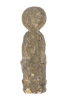 Lote 154 - FIGURA DE EVANGELISTA - Em pó de pedra. Dim: 17,5x5,x4,5 cm (aprox.). Nota: falhas e defeitos, lacunas - 2