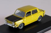 Lote 7 - SOLIDO, SIMCA 1000 RALLY - Miniatura à escala 1:43, metal amarelo, em caixa acrílica. Nota: como novo