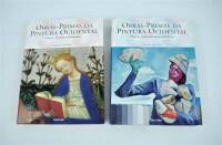 Lote 426 - Lote de 2 livros »Obras Primas da Pintura Ocidental», volume I e II, da editora TASCHEN NOTA: usado