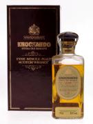 Lote 3007 - WHISKY KNOCKANDO 1963 - Garrafa de Whisky, Extra Old Reserve 1963, Single Malt Scotch Whisky, Knockando Distillery, Escócia, (750ml - 43%vol.). Nota: garrafa idêntica foi vendida por € 398,65 (£ 350). Em caixa de cartão original. Apresenta perda. Consultar valor indicativo em https://www.whiskyauctioneer.com/lot/76143/knockando-1963-extra-old-reserve