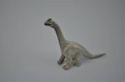 Lote 27 - Mini miniatura de dinossauro Braquiossauro prata 925 com o peso de 88,5 gr