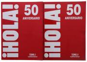 Lote 191 - HOLA 50 ANIVERSARIO - 1944-1994, REVISTAS - 2 vols, completo. Conjunto idêntico à venda por € 150. Profusamente Ilustrados. Dim: 33x24 cm. 764 págs. Nota: sinais de manuseamento. Consultar valor indicativo em https://www.amazon.co.uk/gp/offer-listing/B00FEK4K3Y/ref=tmm_other_meta_binding_collectible_olp_sr?ie=UTF8&condition=collectible&qid=&sr=