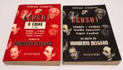 Lote 203 - LIVROS "ACUSO!" - dois volumes do livro de Henrique Cerqueira de título "Acuso!", Soares, Cunhal, Emídio Guerreiro, Lopes cardozo na Morte de Humberto Delgado, Editorial Intervenção, Lisboa, 1976, volumes 1 e 2. Capas com pequenas marcas