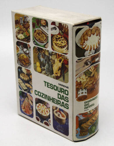 Lote 144 - LIVRO TESOURO DAS COZINHEIRAS - Mirene. Porto Editora. Nota: Bom estado