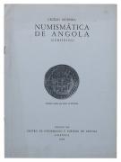 Lote 2255 - NUMISMÁTICA DE ANGOLA (SUBSÍDIOS), LIVRO - Por Cecílio Moreira. Exemplar idêntico à venda por € 68. Editora: Luanda: Centro de lnformação de Turismo de Angola, 1963. Dim: 26x19 cm. 23 págs. Encadernação de capa de brochura. Nota: sinais de manuseamento. Consultar valor indicativo em https://www.ebay.it/itm/HN-Moreira-Cecilio-NUMISMATICA-DE-ANGOLA-Subsisios-Luanda-1963-CENTRO-DE-I-cb474-/262351233189