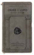 Lote 2265 - COELHOS E LEBRES SUA CRIAÇÃO E MULTIPLICAÇÃO, LIVRO - Editora: Livraria Clássica Editora, Lisboa, 1924. Pequenas fontes de riqueza, XVII. Dim: 19,5x11,5 cm. Encadernação de capa de brochura. Ilustrado. Nota: falhas e defeitos, rasgos e desgastes