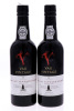 Lote 3048 - PORTO SANDEMAN VAU VINTAGE 1997 - 2 Garrafas de Vinho do Porto, Engarrafado em 1999, Sandeman, (375ml - 20%vol)