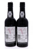 Lote 3048 - PORTO SANDEMAN VAU VINTAGE 1997 - 2 Garrafas de Vinho do Porto, Engarrafado em 1999, Sandeman, (375ml - 20%vol) - 2