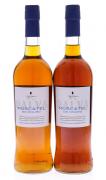 Lote 3049 - MOSCATEL DALVA - 2 garrafas de Vinho Moscatel Do Douro DOP, Dalva, produzido a partir da casta Moscatel Galego a mais de 500 metros de altitude, resultando assim num vinho fresco e agradável, produzido e engarrafado por Cândido da Silva Vinhos, Vila Nova de Gaia, (750ml - 17%vol.)