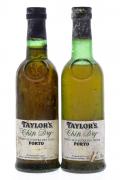 Lote 3075 - PORTO TAYLOR'S - 2 Garrafas de Vinho do Porto, "Chip Dry", Finest Old Extra Dry White Port, Taylor, Fladgate & Yeatman, (375ml - 20%vol.)