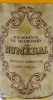 Lote 3139 - AGUARDENTE NUMERAL - Garrafa de Aguardente de Medronho Numeral, Francisco Ribeiro, Olhão, (750ml aprox - 40%vol.). Nota: apresenta perda adequada ao período de engarrafamento. Rolha algo danificada - 3