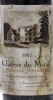 Lote 3140 - CHÂTEAU DU MIRAIL 1982 - Garrafa de Vinho Tinto Francês, Château du Mirail 1982, Bordeaux Supérieur, Appelation Bordeaux Supérieur Contrôlée, França, (750ml). Nota: rótulo algo danificado - 3