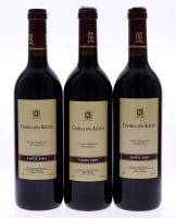 Lote 3154 - COURELA DOS ALEIXOS RESERVA 2001 - 3 garrafas de Vinho Tinto, Vinho Regional Alentejano, Courela dos Aleixos, Reserva, Colheita 2001, (750ml-13,5%vol).