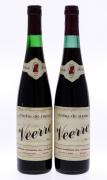 Lote 3196 - VÊERRE 1974 - 2 Garrafas de Vinho de Mesa, Palhete Reserva 1974, Fernando Rodrigues, Vila Nova de Ourém, (750ml - 13,9%vol.)