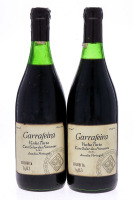 Lote 3233 - CAVE SOLAR DAS FRANCESAS 1983 - 2 Garrafas de Vinho Tinto, Garrafeira, Colheita de 1983, Cave Solar das Francesas, Anadia, (750ml - 12%vol.)