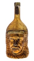 Lote 3297 - LICOR CUATRO - Garrafa de Licor, Barcelo, Algezares, (750ml aprox.). Nota: garrafa de formato bifronte figura masculina e figura feminina. Apresenta acentuada perda