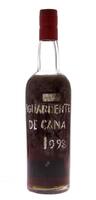 Lote 3398 - AGUARDENTE DE CANA 1998 - Garrafa de Aguardente de Cana, A Minas Geraes, The Corner Shop, (750ml aprox.). Nota: ligeira perda adequada ao período do engarrafamento