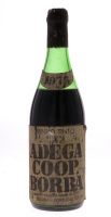 Lote 3408 - BORBA RESERVA 1976 - Garrafa de Vinho Tinto, Reserva 1976, Adega Cooperativa de Borba, (750ml - 12,5%vol.). Nota: rótulo de cortiça. Lacre ligeiramente danificado, apresenta perda