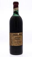 Lote 3422 - CASAL MOR 1965 - Garrafa de Vinho Tinto, Garrafeira 1965, Caves Primavera, Aguada de Baixo - Águeda, (750ml - 12%vol.). Nota: garrafa idêntica à venda por € 21,90. Garrafa numerada nº 04259. Rótulo danificado. Consultar valor indicativo em htt