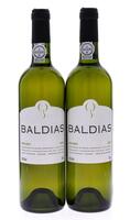 Lote 3436 - BALDIAS 2007 - 2 garrafas de Vinho Branco, DOC, Douro, Baldias 2007, das Castas Folgasão, Viosinho e Rabigato, Quinta das Baldias, Valdigem, (750ml - 13%vol.). Nota: engarrafamento de apenas 4.000 garrafas em Maio de 2008 .