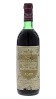 Lote 3451 - QUINTA DA BACALHÔA 1982 - Garrafa de Vinho Tinto, Quinta da Bacalhôa, Colheita de 1982, (700ml - 11,5%vol.). Nota: rótulo algo danificado