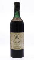 Lote 3463 - EVEL 1970 - Garrafa de Vinho Tinto, Garrafeira de 1970, Real Companhia Vinícola do Norte de Portugal, (750ml - 12%vol.). Nota: garrafa similar à venda por € 45. Rótulo danificado. Consultar valor indicativo em https://www.garrafeiranacional.co