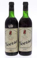 Lote 3478 - VÊERRE 1985 - 2 Garrafas de Vinho Tinto, Garrafeira 1985, Fernando Rodrigues, Ourém, (750ml - 13%vol.)