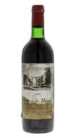 Lote 3484 - CHÂTEAU DU MIRAIL 1982 - Garrafa de Vinho Tinto Francês, Château du Mirail 1982, Bordeaux Supérieur, Appelation Bordeaux Supérieur Contrôlée, França, (750ml). Nota: rótulo algo danificado