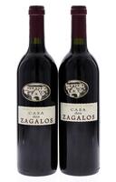 Lote 3518 - CASA DOS ZAGALOS 1999 - 2 garrafas de Vinho Tinto Regional Alentejano, Casa dos Zagalos, Colheita Seleccionada 1999, Quinta do Mouro- Estremoz, (750ml-14%vol.)