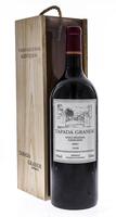 Lote 3551 - TAPADA GRANDE MAGNUM 1999 - Garrafa magno de Vinho Tinto, Vinho Regional Alentejano, 1999, João António Barroso, Estremoz, (1500ml - 13%vol.). Nota: em caixa de madeira original