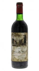 Lote 3566 - CHÂTEAU DU MIRAIL 1982 - Garrafa de Vinho Tinto Francês, Château du Mirail 1982, Bordeaux Supérieur, Appelation Bordeaux Supérieur Contrôlée, França, (750ml). Nota: rótulo algo danificado