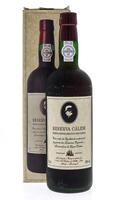 Lote 3610 - PORTO RESERVA CÁLEM - Garrafa de Vinho do Porto, A. A. Calem & Filho, (750ml - 20%vol). Nota: garrafa idêntica à venda por € 77. Este Porto faz parte das Reservas Especiais e Particulares da Casa Cálem. Em caixa de cartão original. Consultar v