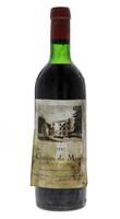 Lote 3648 - CHÂTEAU DU MIRAIL 1982 - Garrafa de Vinho Tinto Francês, Château du Mirail 1982, Bordeaux Supérieur, Appelation Bordeaux Supérieur Contrôlée, França, (750ml). Nota: rótulo algo danificado