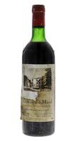 Lote 3689 - CHÂTEAU DU MIRAIL 1982 - Garrafa de Vinho Tinto Francês, Château du Mirail 1982, Bordeaux Supérieur, Appelation Bordeaux Supérieur Contrôlée, França, (750ml). Nota: rótulo algo danificado