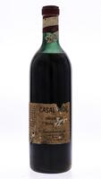 Lote 3709 - CASAL MOR 1965 - Garrafa de Vinho Tinto, Garrafeira 1965, Caves Primavera, Aguada de Baixo - Águeda, (750ml - 12%vol.). Nota: garrafa idêntica à venda por € 21,90. Garrafa numerada. Rótulo danificado. Consultar valor indicativo em https://www.