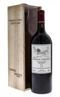 Lote 3715 - TAPADA GRANDE MAGNUM 1999 - Garrafa magno de Vinho Tinto, Vinho Regional Alentejano, 1999, João António Barroso, Estremoz, (1500ml - 13%vol.). Nota: em caixa de madeira original