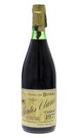 Lote 3721 - MONTES CLAROS 1977 - Garrafa de Vinho Tinto, Cabernet 1977, Vinho de Borba, António Mendonça, Borba,(750ml - 12%vol). Nota: garrafa idêntica à venda por € 27,50. Rótulo ligeiramente danificado. Consultar valor indicativo em https://www.garrafe